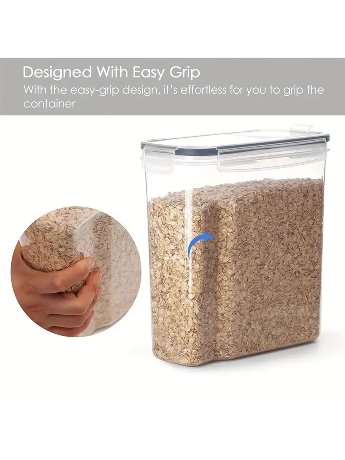 Food Storage Containers With Lids | Pantry Set
