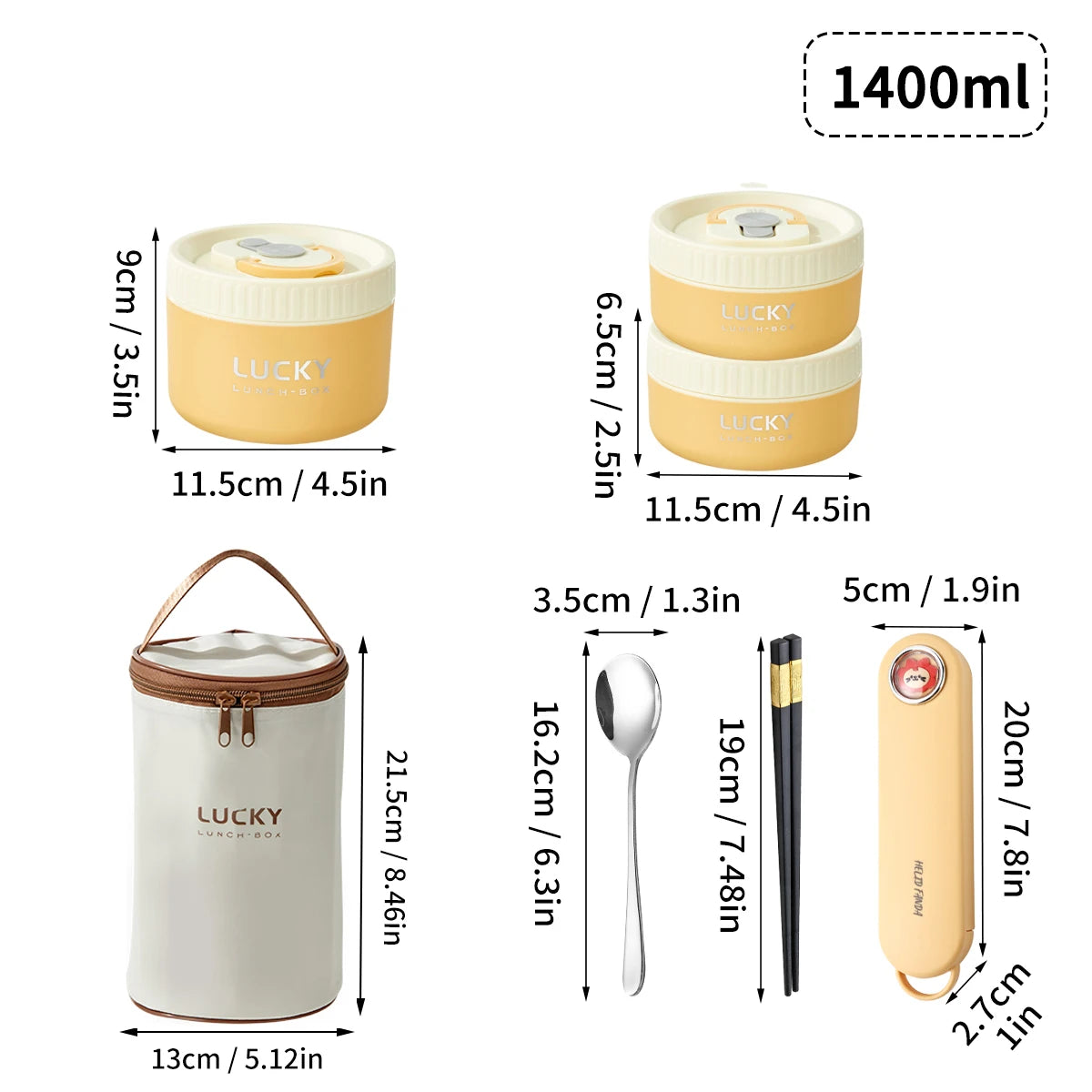 Insulated Stainless Steel Lunch Box