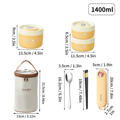Insulated Stainless Steel Lunch Box