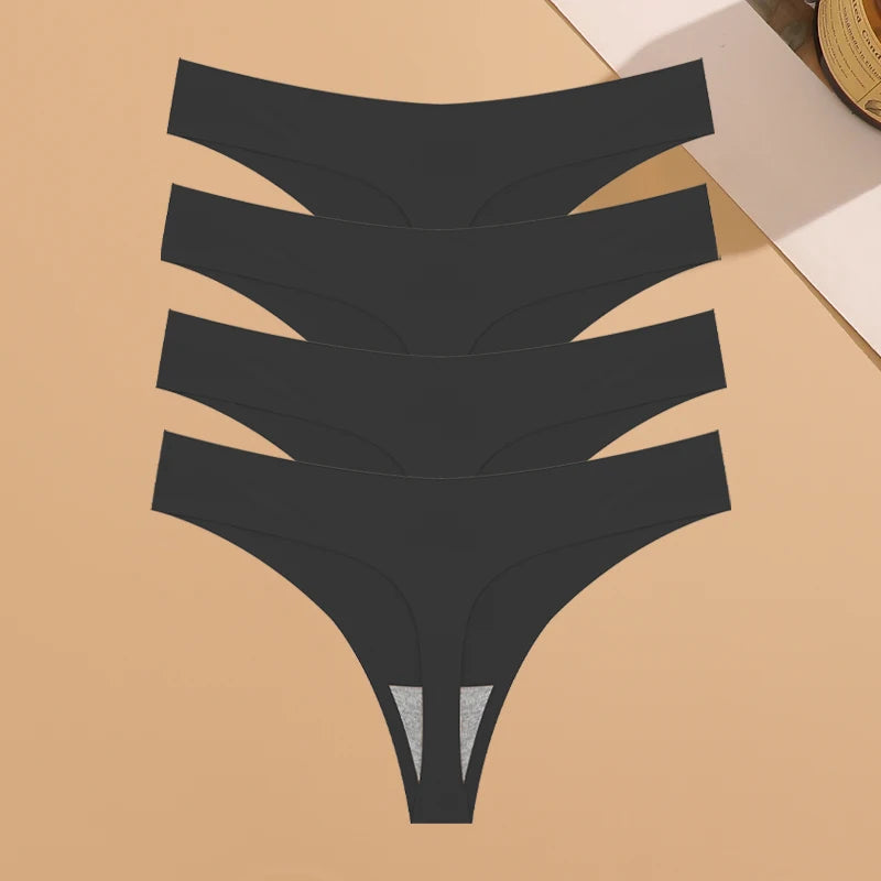 Seamless Women’s Underwear – 4-Piece Invisible Panties Set