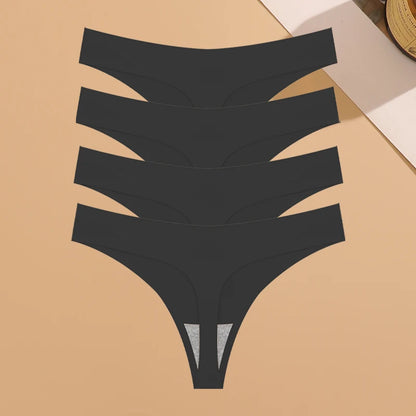 Seamless Women’s Underwear – 4-Piece Invisible Panties Set