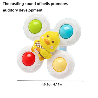 Spinning Bath Toy for Babies & Toddlers – Montessori Water Wheel
