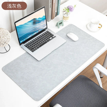 Desk Pad – Waterproof PU Leather Mouse Mat for Keyboard & Laptop