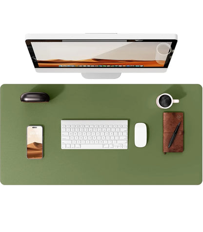 Large Desk Mat – PU Leather Mouse Pad & Desk Protector