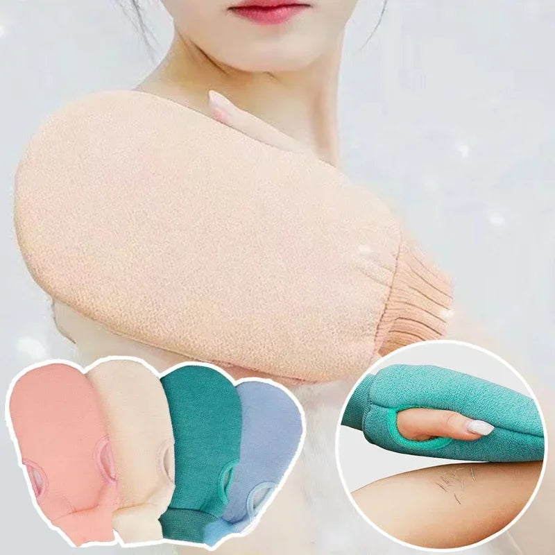 Exfoliating Shower Gloves Body Scrub Mitt for Bath & Spa