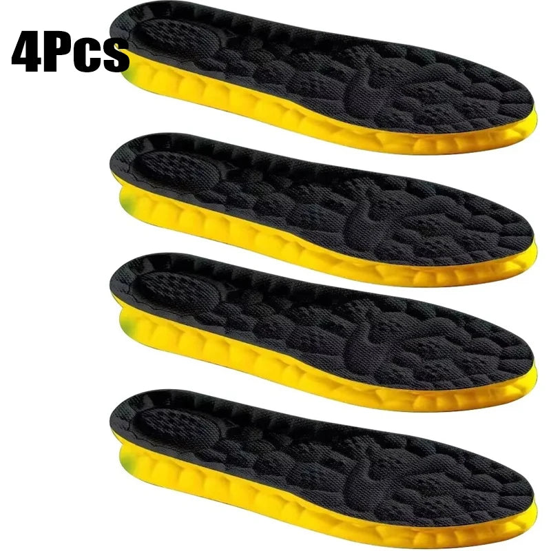Shock Absorbing Insoles Sports Arch Support Breathable Shoe Inserts
