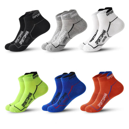 Men's No Show Socks Breathable Ankle Running Sport Socks