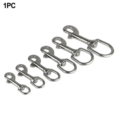 Stainless Steel Swivel Snap Hook – 316 Steel Eye Hook