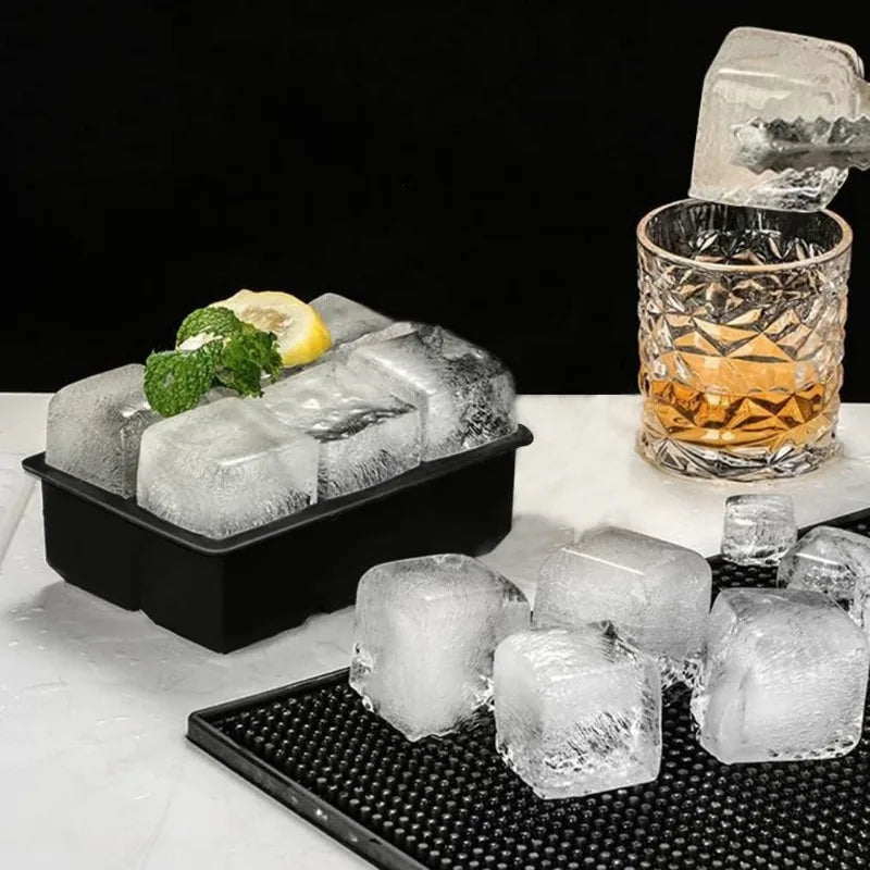Silicone Ice Ball Mold – Ice Cube Tray for Cocktails & Freezer