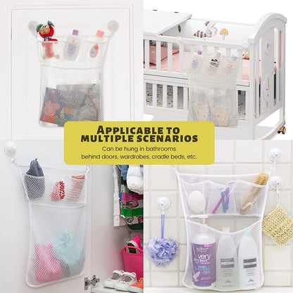 Bath Toy Storage Bag – Mesh Baby Bath Toy Organizer