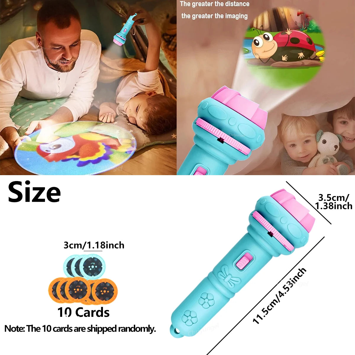 Kids Projector Flashlight