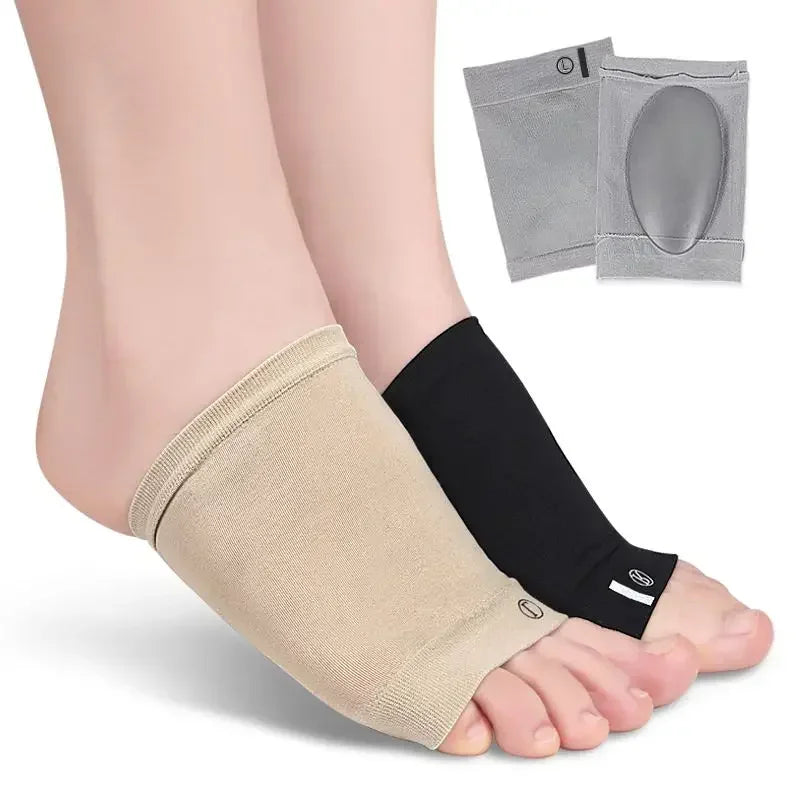 Arch Support Sleeves – Soft Gel Foot Pads for Everyday Shoes