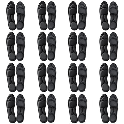 5D Massage Memory Foam Insoles – Cushioned Shoe Inserts EU 35–46
