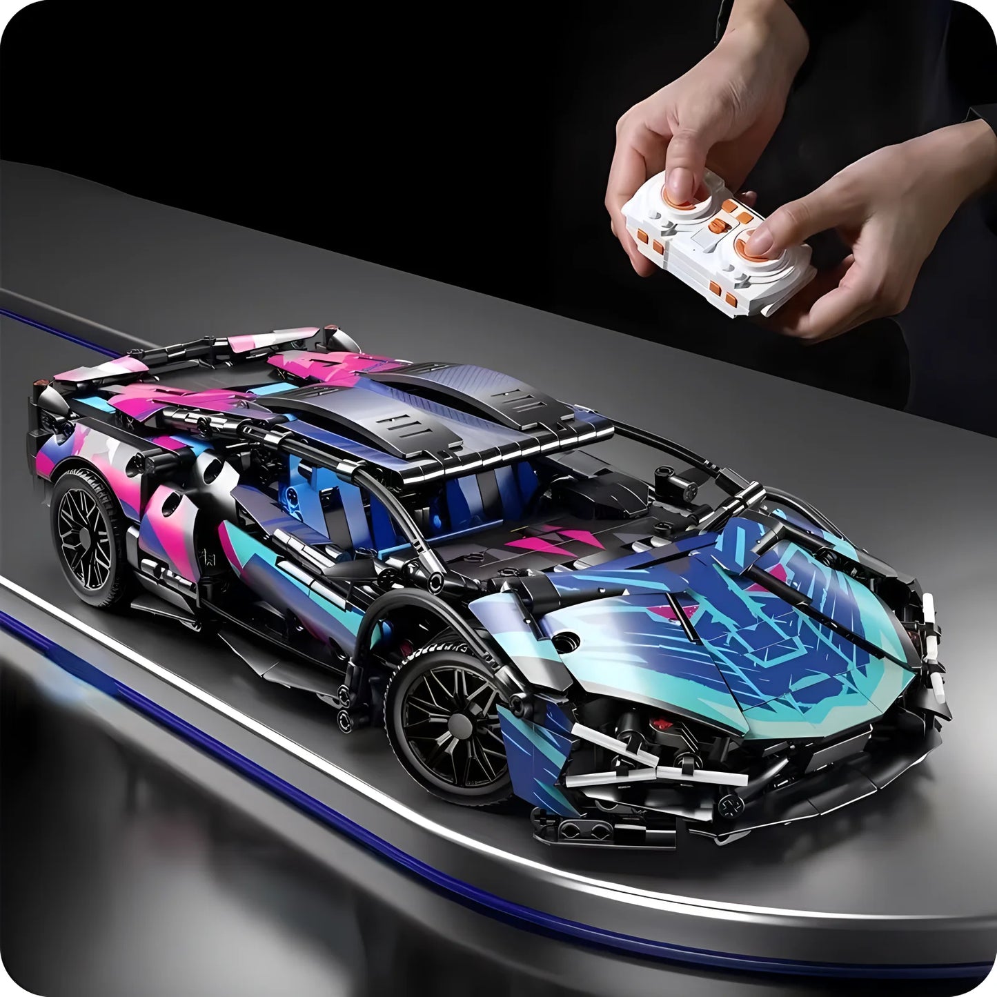 RC Racing Car Building Blocks 1:14, 1314