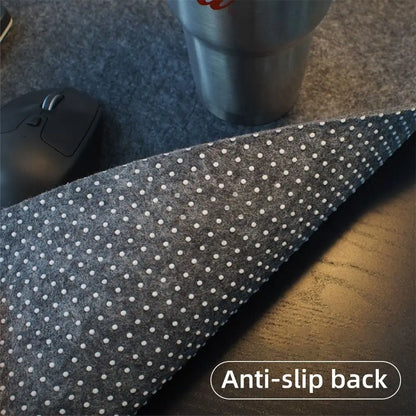 Felt Desk Mat Large Wool Mouse Pad for Keyboard and Mouse