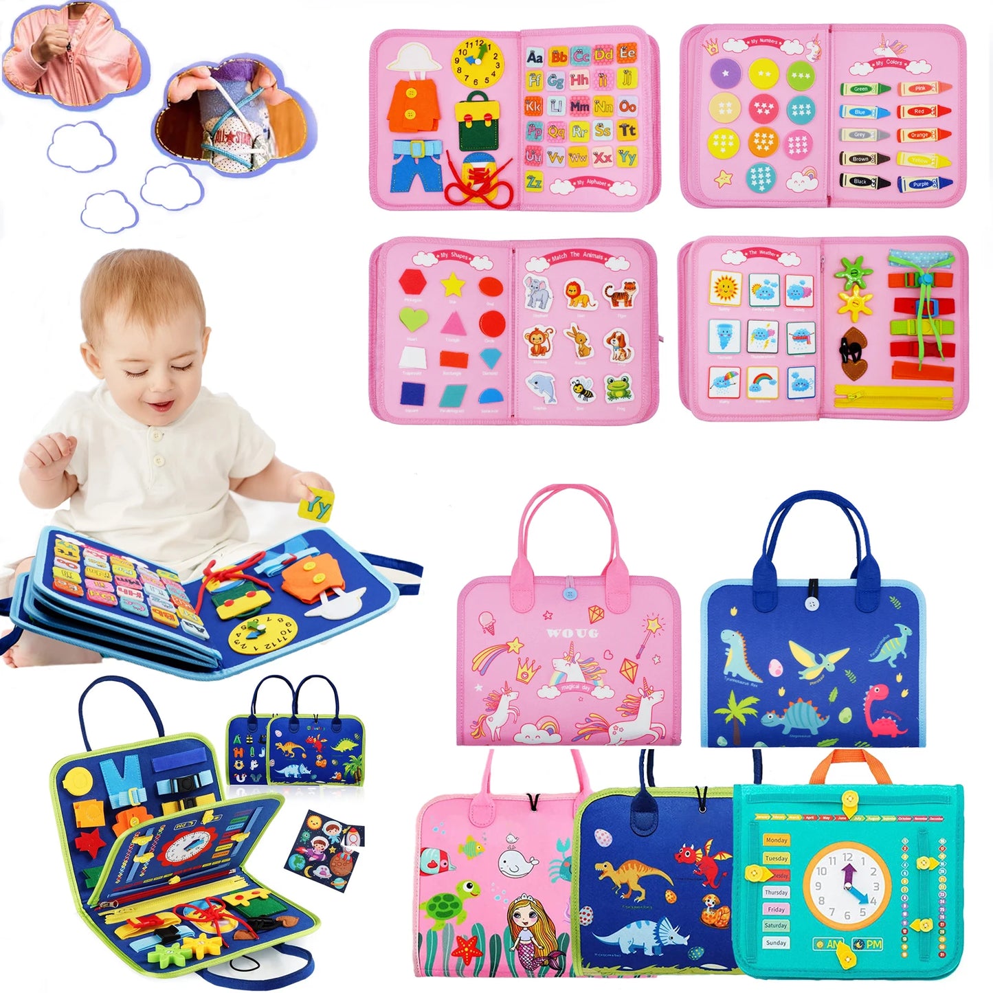 Toddler Busy Board