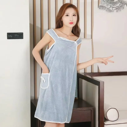 Women's Wearable Bath Towel 80x135cm