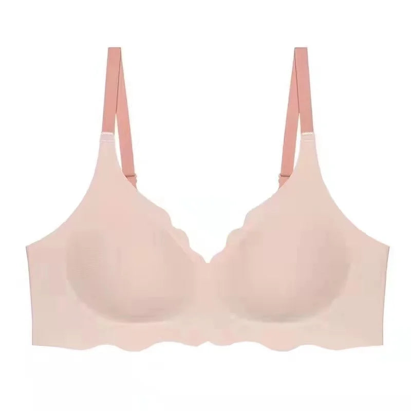 Women’s Seamless Bra – Adjustable Back Wireless Support
