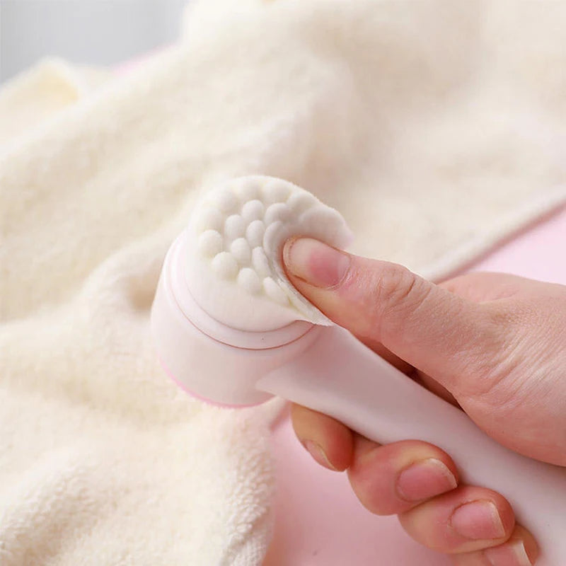 Silicone Facial Cleansing Brush Double-Sided Face Wash Brush