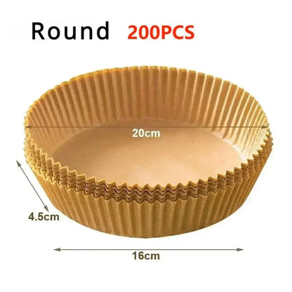 Air Fryer Parchment Paper Disposable Nonstick Baking Liners