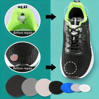 Shoe Repair Patches – Adhesive Heel & Sneaker Protector