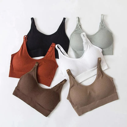 Cotton Bandeau Bra – Wireless Tube Top for Women