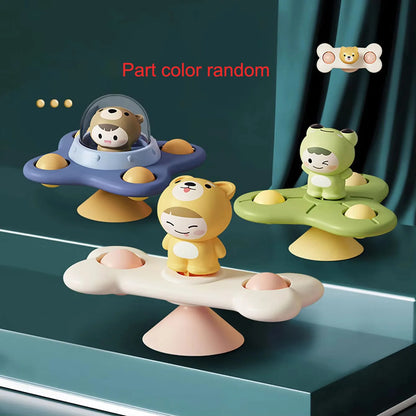 Baby Bath Spinner Toy – Suction Cup Sensory Bath Toy