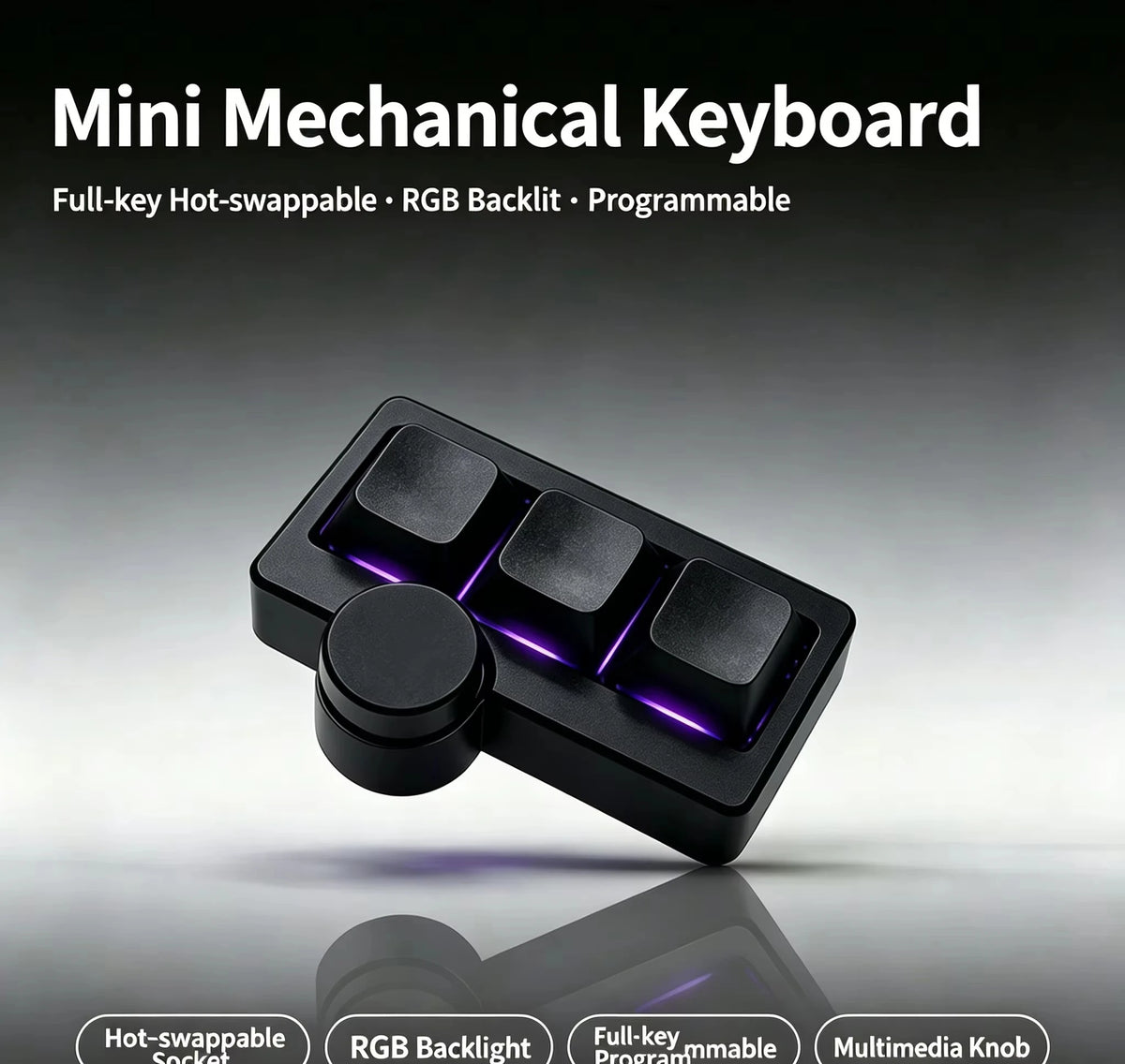 Mini Mechanical Gaming Keyboard RGB
