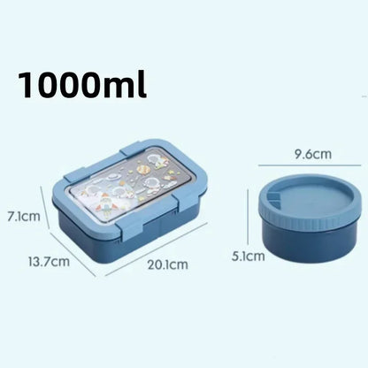 Bento Lunch Box – Leakproof Portable Container with Soup Bowl