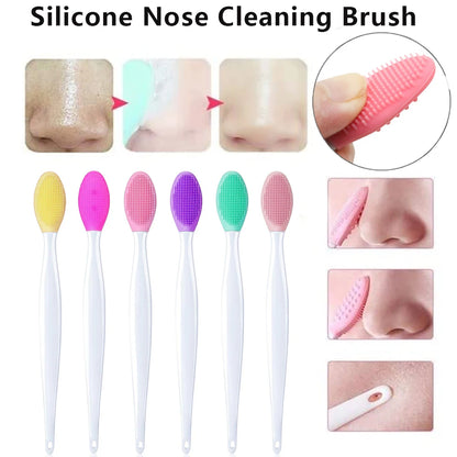Silicone Face Cleansing Brush – Exfoliating Facial Scrubber