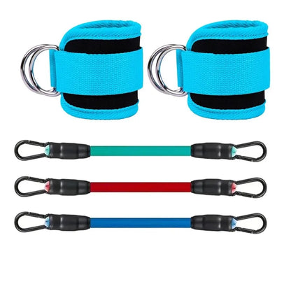 Ankle Straps for Resistance Bands – Glute & Leg Workout