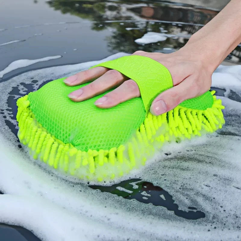 Microfiber Car Wash Sponge for Auto Detailing & Cleaning