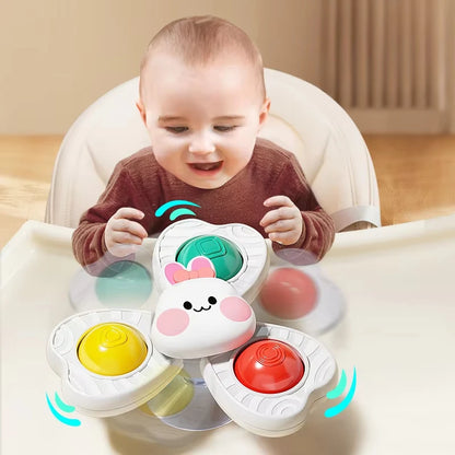Spinning Bath Toy for Babies & Toddlers – Montessori Water Wheel