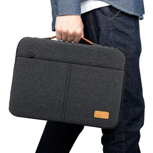 Waterproof Laptop Sleeve Case – Slim Zipper Bag for 13.3–15.6 Inch