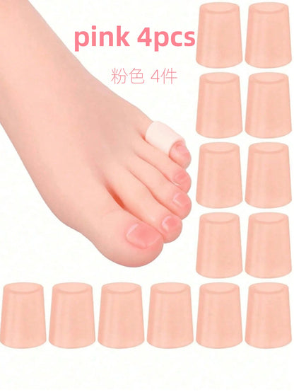 Silicone Toe Protectors – Soft Gel Cushion Foot Pads