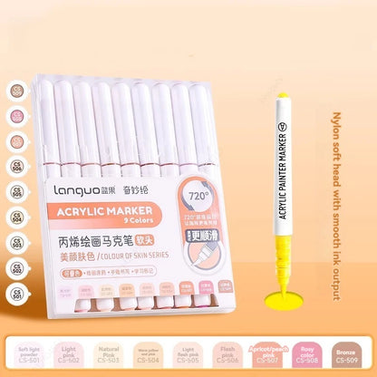 Acrylic Paint Markers Set