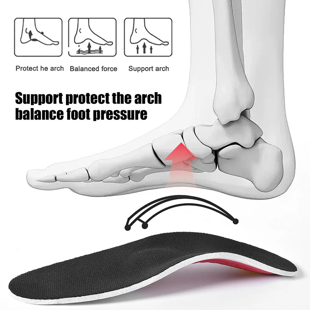 Orthotic Arch Support Insoles – EVA Cushion Inserts for Everyday Shoes