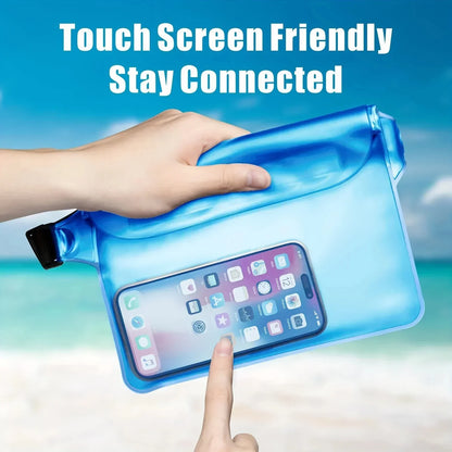 Waterproof Phone Pouch with Adjustable Waist Strap