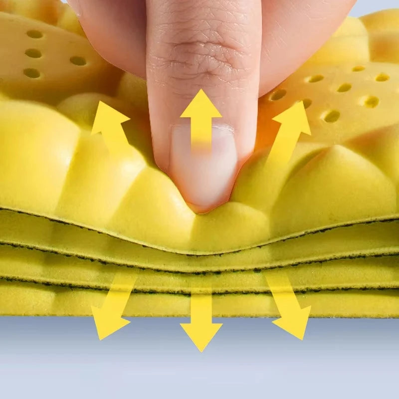 Shock Absorbing Insoles Sports Arch Support Breathable Shoe Inserts