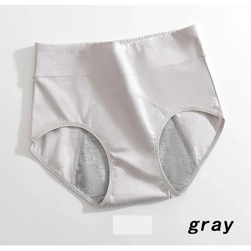 Cotton Menstrual Panties – High Waist Period Underwear