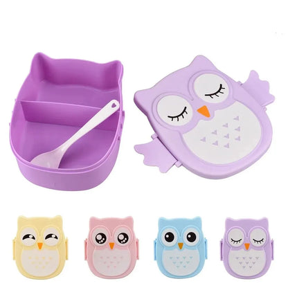 Owl Bento Lunch Box