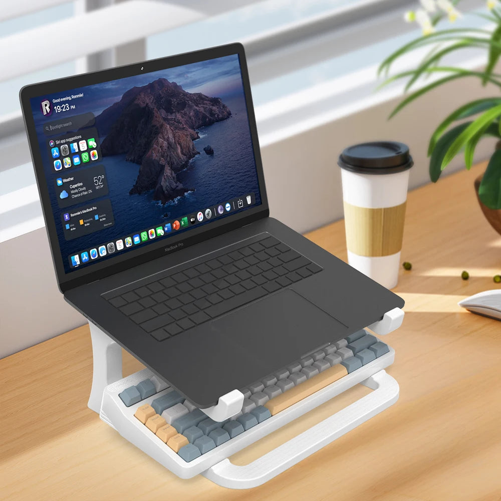 Adjustable Laptop Stand – Portable Ergonomic Desktop Holder