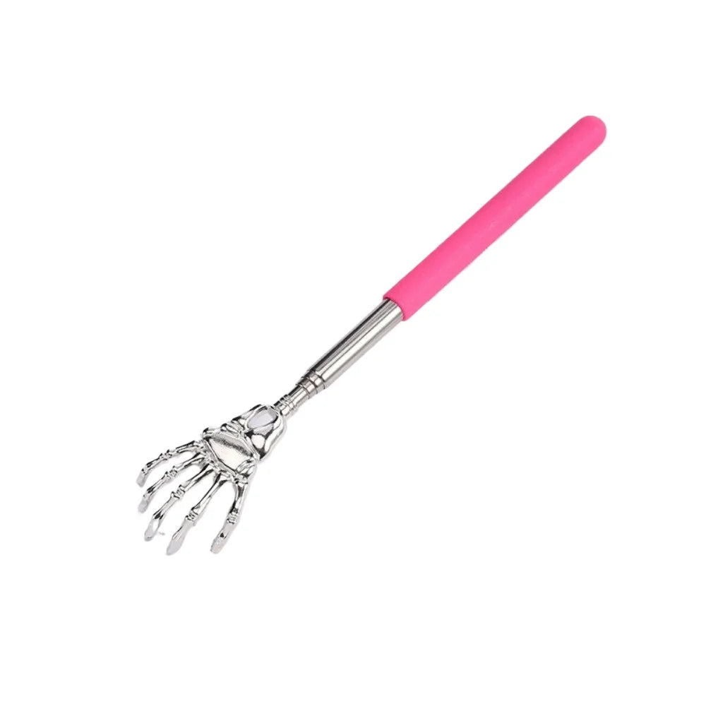 Extendable Back Scratcher, Telescoping Stainless Steel Long Handle