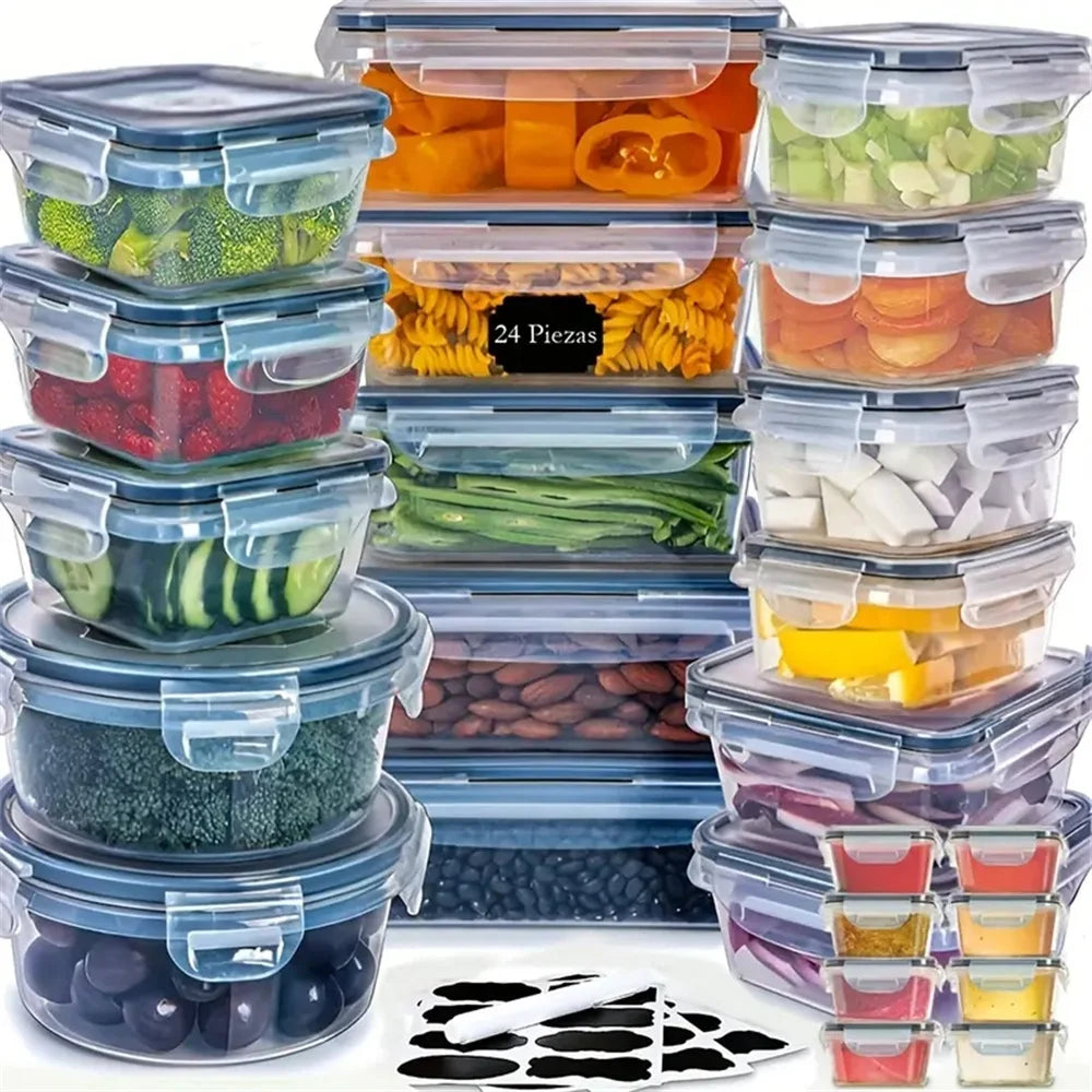 12-Piece Food Storage Containers Set, BPA