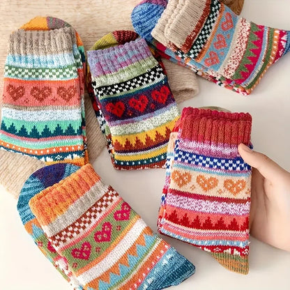 Women’s Warm Socks – Thick Soft Calf Socks for Winter