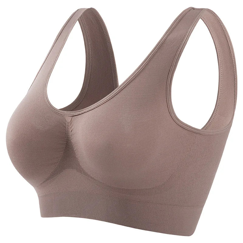 Women’s Seamless Sports Bra – Push-Up Bralette