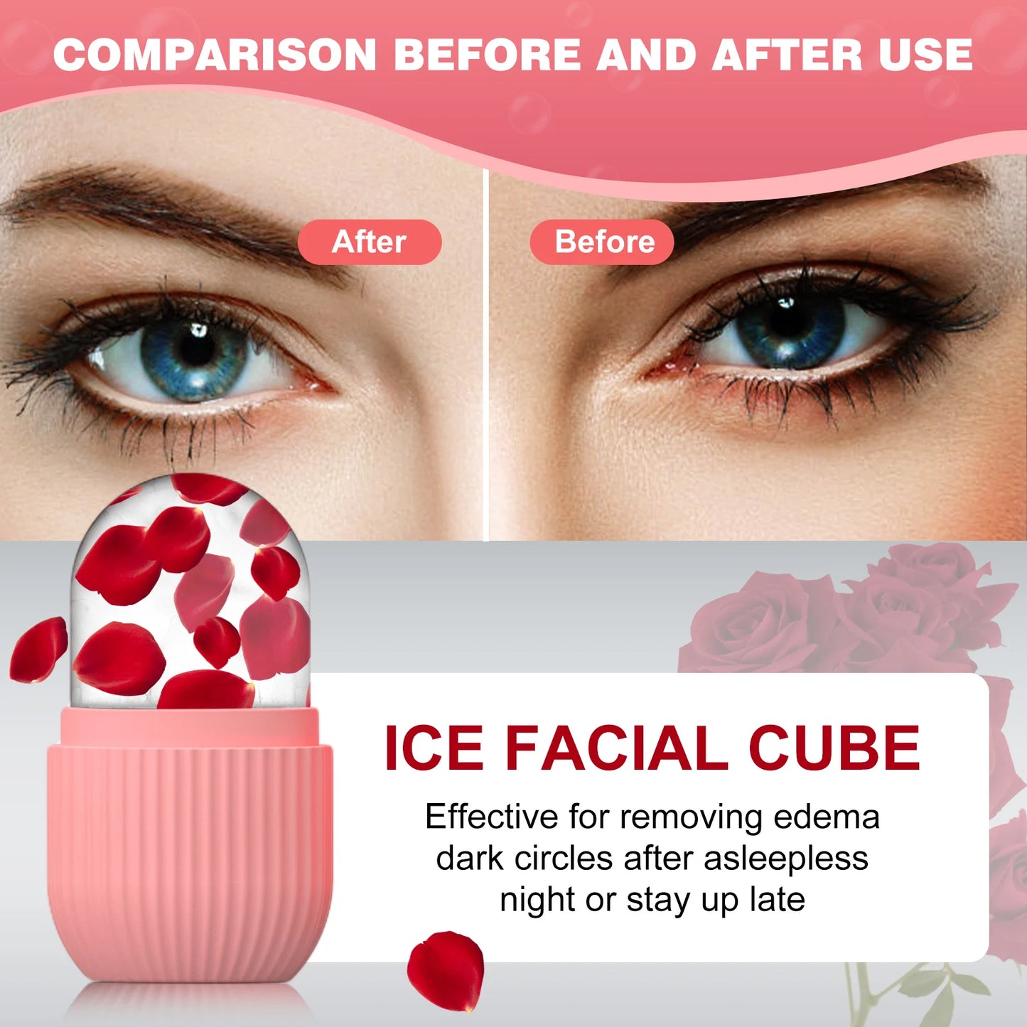 Silicone Face Ice Roller