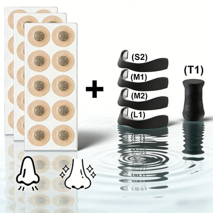 Nasal Dilator Breathing Support Strips for Exercise & Sleep