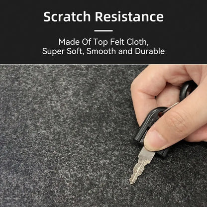 Felt Desk Mat Large Wool Mouse Pad for Keyboard and Mouse