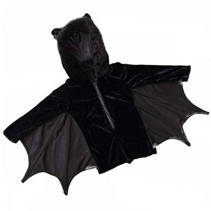 Purim Bat Jumpsuit For Girl Costume Creepy Vampire Animal Spooktacular Outfit Cosplay Carnival Halloween Fancy Party Dress